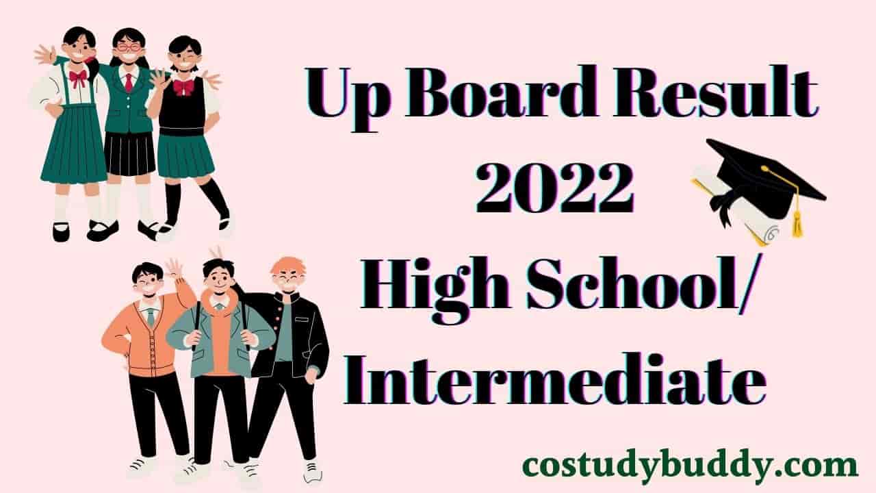 up board result 2022 high school Intermediate